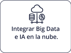 Integrar Big Data e IA en la nube.