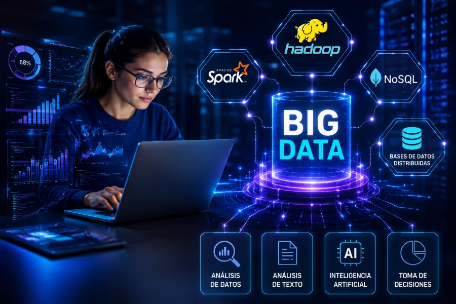 Trabajo con NLP, Big Data, TensorFlow y PyTorch